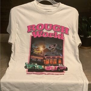 Rough World tee Sz M